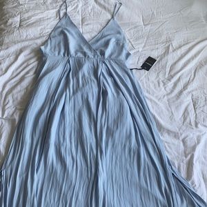 Blue summer dress
